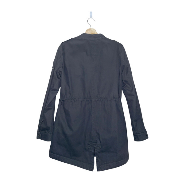 Halifax Traders Coat Womens Small S Gray Military Style Cotton Lined Outerwear - Picture 3 of 12